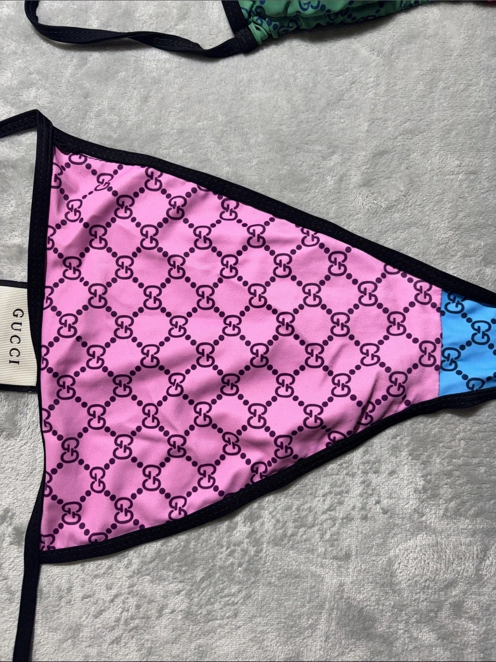 Gucci triangle bikini